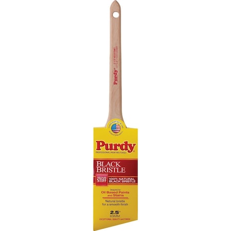 Krylon Purdy Black Bristle 2-1/2 In. Angular Trim Paint Brush 144024025